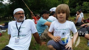 Avdo Joldić i unuk Hadi