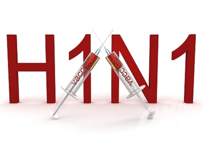 H1N1 with the two syringes