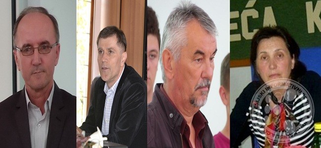 Nedžad Džafić, Hajrudin Husejnović, Esad Čanić i Kadira Suljkanović